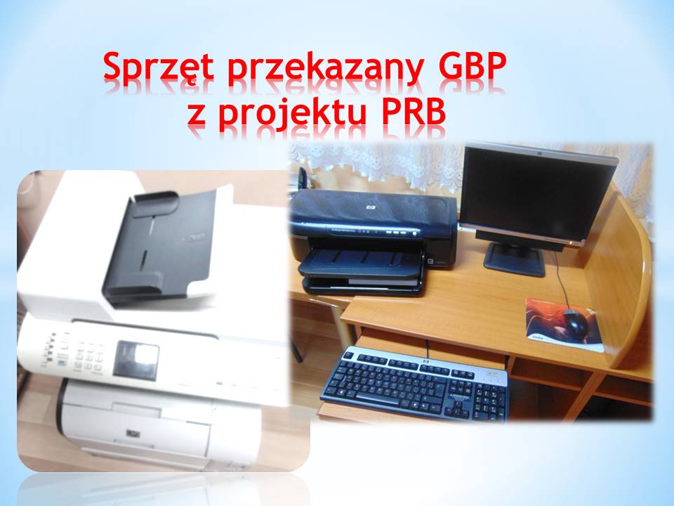 Sprzęt z projektu PRB